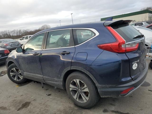 2HKRW6H37JH226788 - 2018 HONDA CR-V LX BLUE photo 2