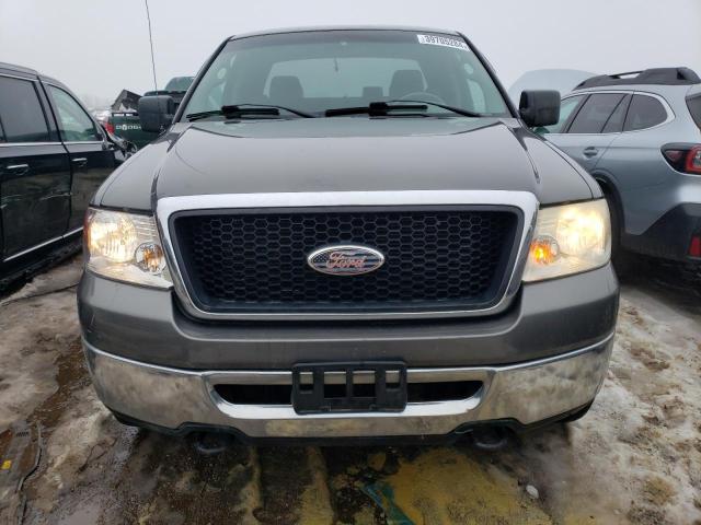 1FTPX14586FA33713 - 2006 FORD F150 GRAY photo 5