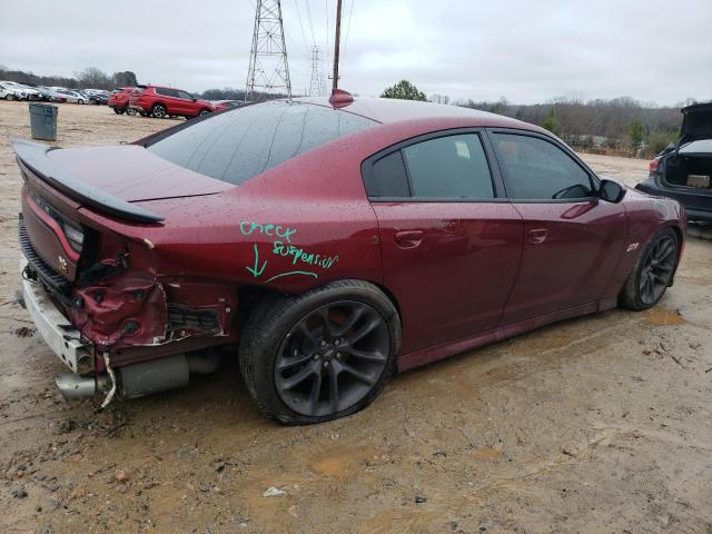 2C3CDXGJ0LH121690 - 2020 DODGE CHARGER SCAT PACK BURGUNDY photo 3