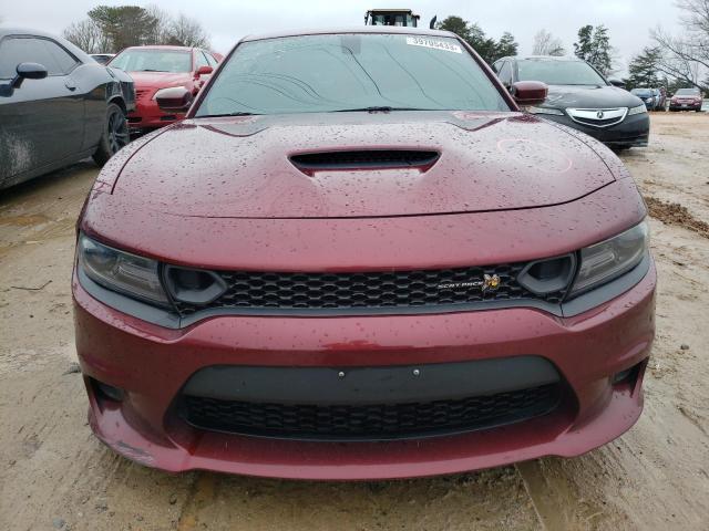 2C3CDXGJ0LH121690 - 2020 DODGE CHARGER SCAT PACK BURGUNDY photo 5