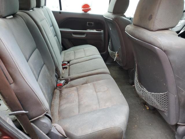 5FNYF18107B029949 - 2007 HONDA PILOT LX BURGUNDY photo 10