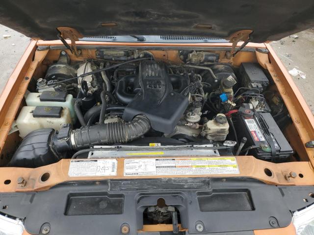 1FMZU77E61UA32804 - 2001 FORD EXPLORER S ORANGE photo 11