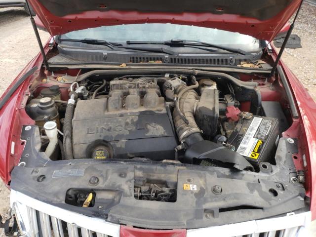 1LNHM93R79G611388 - 2009 LINCOLN MKS RED photo 11