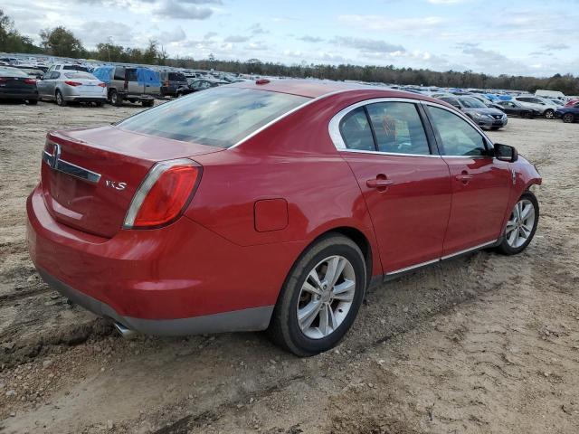 1LNHM93R79G611388 - 2009 LINCOLN MKS RED photo 3