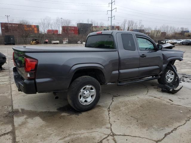 5TFSX5EN3KX070723 - 2019 TOYOTA TACOMA ACCESS CAB ნაცრისფერი ფოტო 3