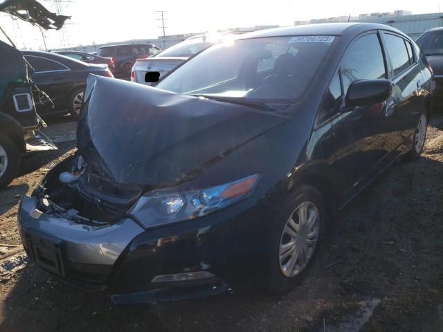 JHMZE2H50BS008464 - 2011 HONDA INSIGHT LX BLACK photo 1