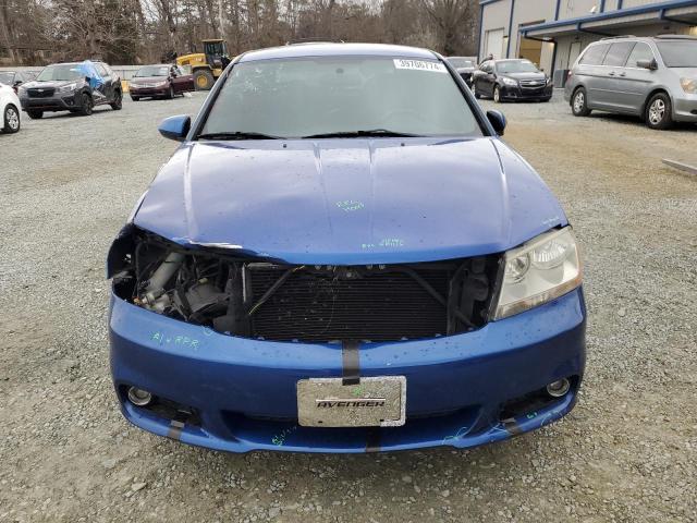 1C3CDZCB1DN635275 - 2013 DODGE AVENGER SXT BLUE photo 5