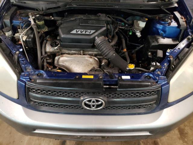 JTEGD20V250070242 - 2005 TOYOTA RAV4 BLUE photo 11