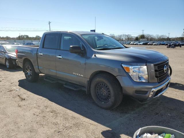 1N6AA1EE0MN527294 - 2021 NISSAN TITAN S GRAY photo 4