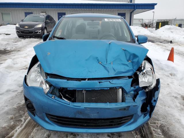 ML32F3FJ9HHF07605 - 2017 MITSUBISHI MIRAGE G4 ES BLUE photo 5