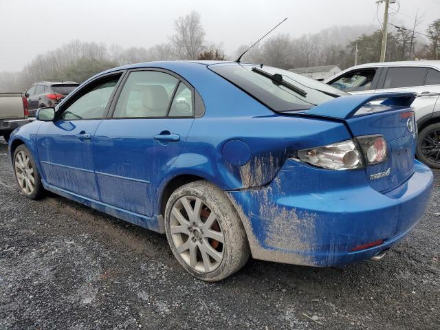 1YVHP84D065M04075 - 2006 MAZDA 6 S BLUE photo 2