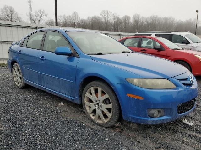 1YVHP84D065M04075 - 2006 MAZDA 6 S BLUE photo 4