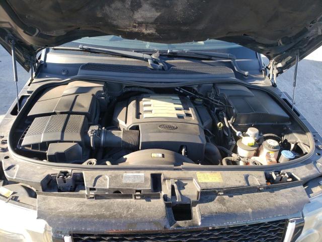 SALSF254X8A120630 - 2008 LAND ROVER RANGE ROVE HSE BLACK photo 12