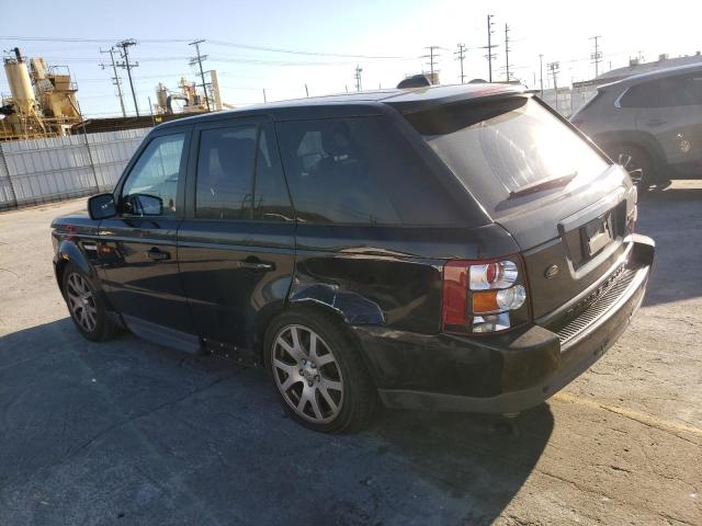 SALSF254X8A120630 - 2008 LAND ROVER RANGE ROVE HSE BLACK photo 2