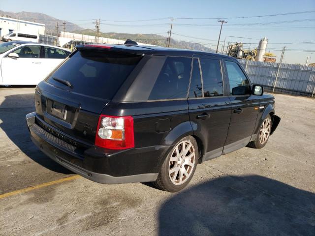 SALSF254X8A120630 - 2008 LAND ROVER RANGE ROVE HSE BLACK photo 3