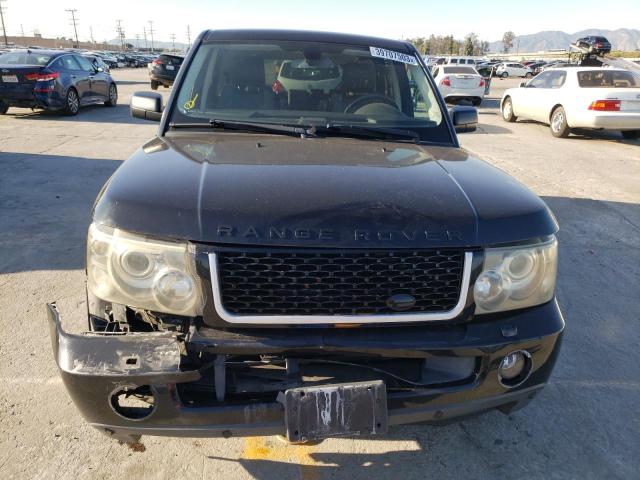SALSF254X8A120630 - 2008 LAND ROVER RANGE ROVE HSE BLACK photo 5