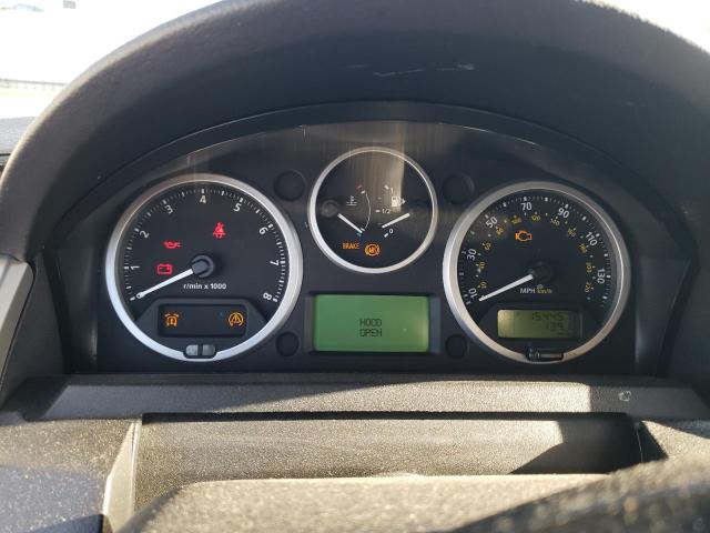 SALSF254X8A120630 - 2008 LAND ROVER RANGE ROVE HSE BLACK photo 9