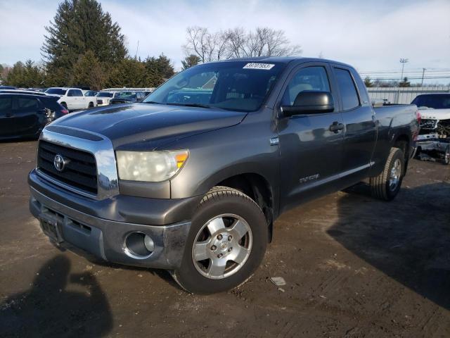 5TBBT54127S454055 - 2007 TOYOTA TUNDRA DOUBLE CAB SR5 CHARCOAL photo 1