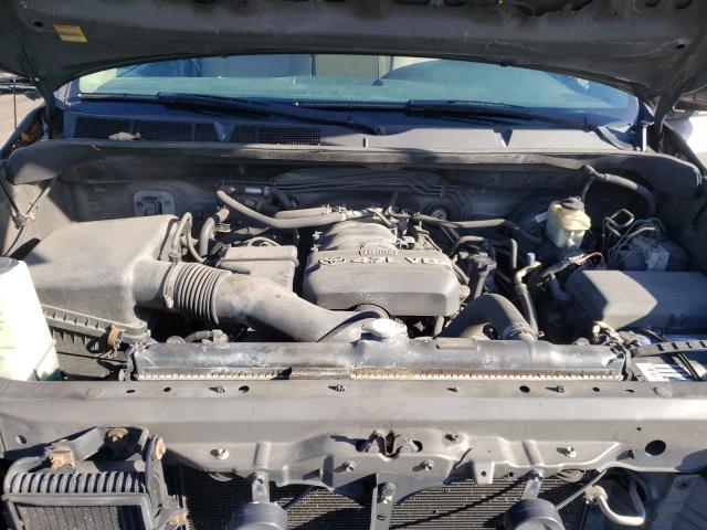 5TBBT54127S454055 - 2007 TOYOTA TUNDRA DOUBLE CAB SR5 CHARCOAL photo 11