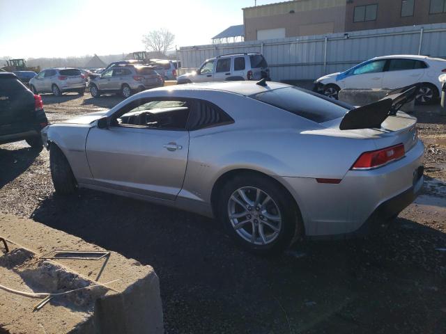 2G1FB1E35E9286432 - 2014 CHEVROLET CAMARO LT SILVER photo 2