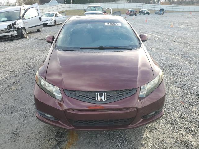 2HGFB2F86CH502641 - 2012 HONDA CIVIC EX BURGUNDY photo 5