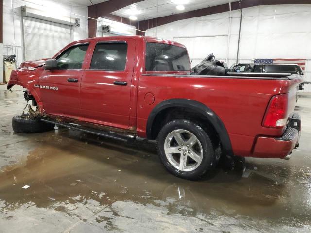 1C6RD7KT6CS165840 - 2012 DODGE RAM 1500 ST RED photo 2