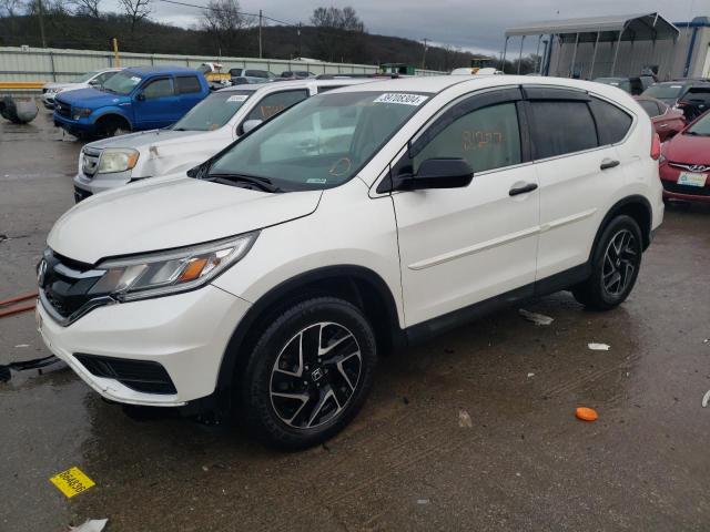 5J6RM3H4XGL027116 - 2016 HONDA CR-V SE WHITE photo 1