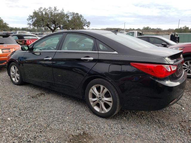 5NPEC4AC4BH224617 - 2011 HYUNDAI SONATA SE BLACK photo 2