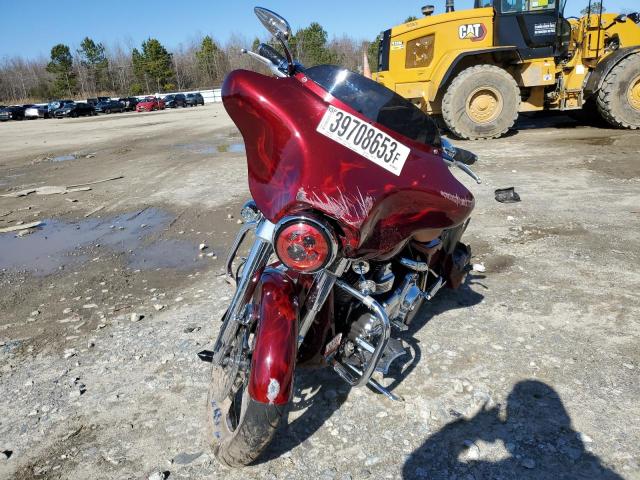 1HD1KB4158Y629598 - 2008 HARLEY-DAVIDSON FLHX RED photo 9