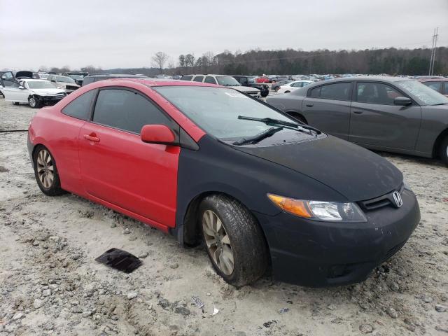 2HGFG12908H557877 - 2008 HONDA CIVIC EXL RED photo 4