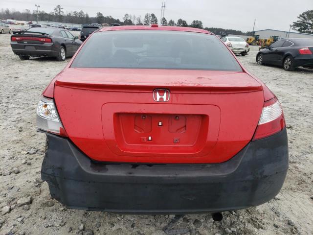 2HGFG12908H557877 - 2008 HONDA CIVIC EXL Կարմիր լուսանկար 6