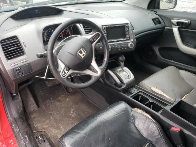 2HGFG12908H557877 - 2008 HONDA CIVIC EXL Կարմիր լուսանկար 8