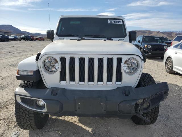 1C4HJXEN5LW220393 - 2020 JEEP WRANGLER U SAHARA WHITE photo 5