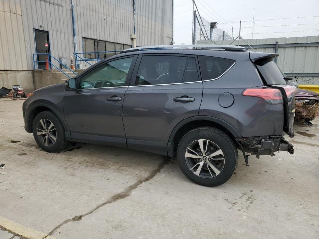 2T3RFREV0JW752065 - 2018 TOYOTA RAV4 ADVENTURE GRAY photo 2