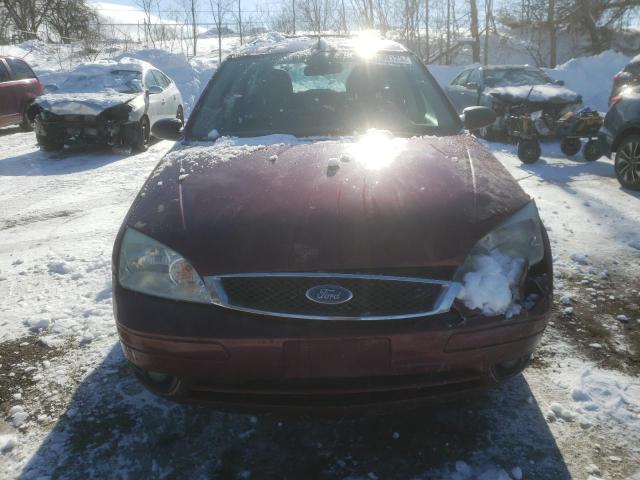 1FAFP36N77W209744 - 2007 FORD FOCUS ZXW BURGUNDY photo 5