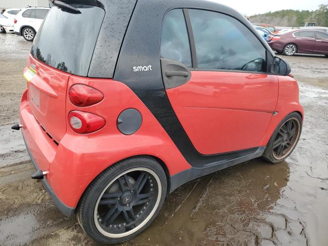 WMEEJ31X19K235882 - 2009 SMART FORTWO PURE RED photo 3