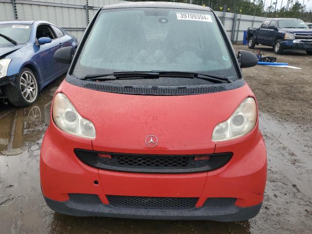 WMEEJ31X19K235882 - 2009 SMART FORTWO PURE RED photo 5