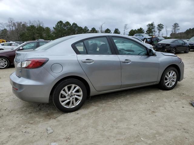 JM1BL1W71D1834160 - 2013 MAZDA 3 I GRAY photo 3