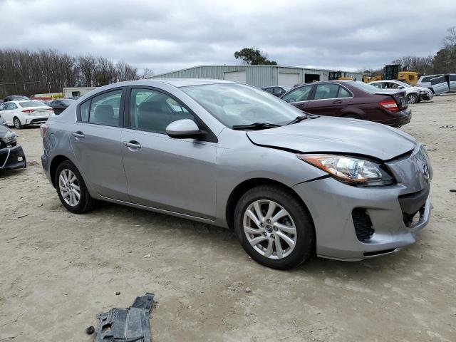 JM1BL1W71D1834160 - 2013 MAZDA 3 I GRAY photo 4