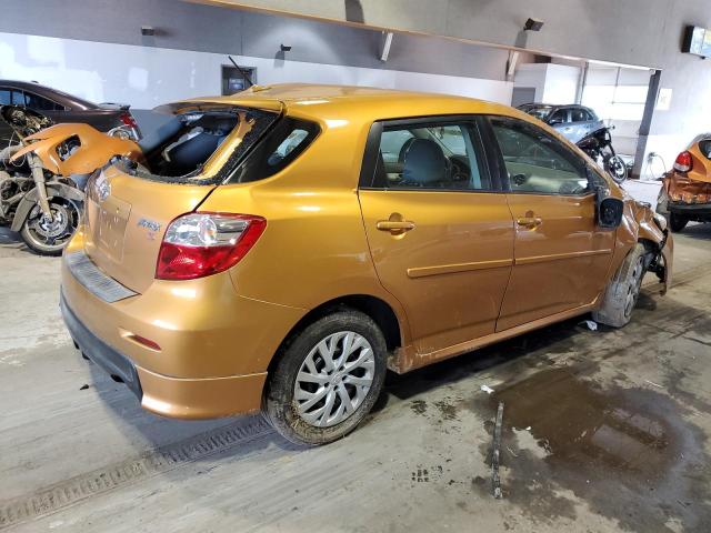 2T1KE40E19C005689 - 2009 TOYOTA COROLLA MA S GOLD photo 3