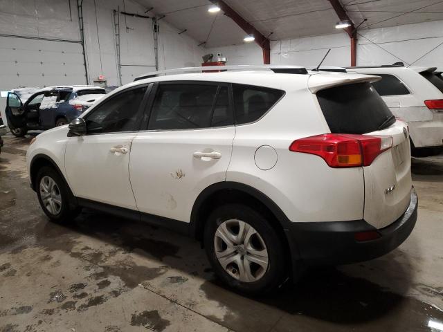 JTMBFREV2EJ010448 - 2014 TOYOTA RAV4 LE WHITE photo 2