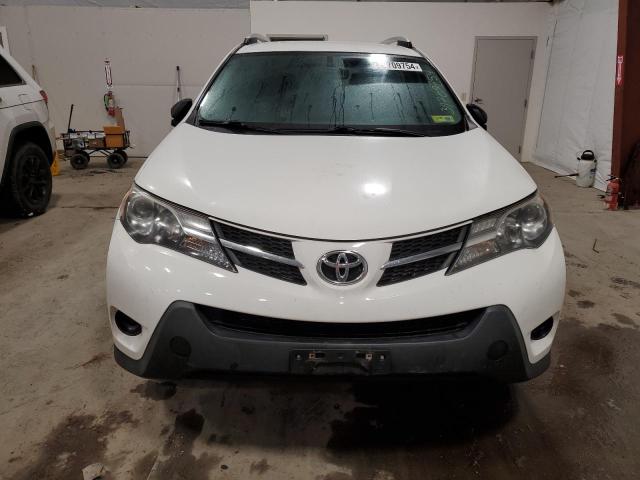 JTMBFREV2EJ010448 - 2014 TOYOTA RAV4 LE WHITE photo 5