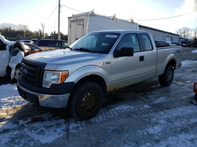 1FTFX1EF9CFB44141 - 2012 FORD F150 SUPER CAB SILVER photo 1