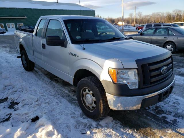 1FTFX1EF9CFB44141 - 2012 FORD F150 SUPER CAB SILVER photo 4