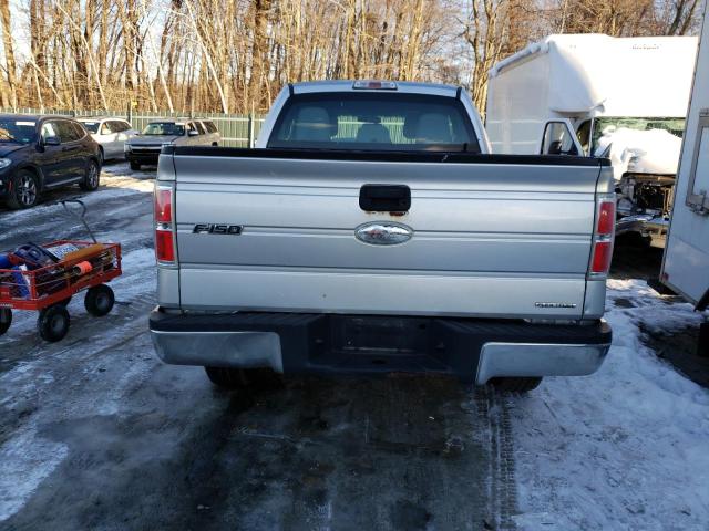 1FTFX1EF9CFB44141 - 2012 FORD F150 SUPER CAB SILVER photo 6