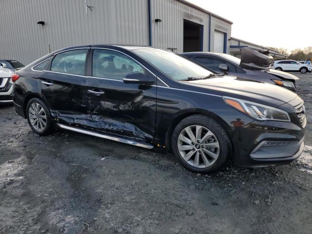 5NPE34AF6HH595507 - 2017 HYUNDAI SONATA SPORT BLACK photo 4