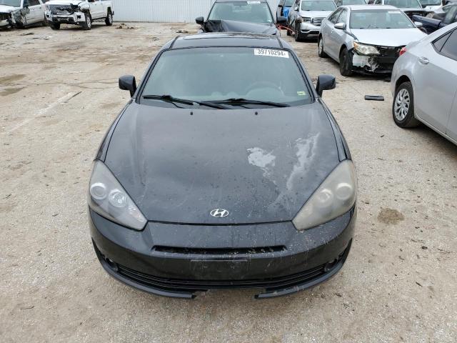 KMHHM66D88U274986 - 2008 HYUNDAI TIBURON GS BLACK photo 5