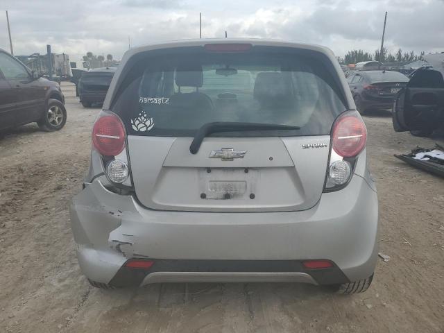 KL8CD6S99EC432472 - 2014 CHEVROLET SPARK 1LT SILVER photo 6