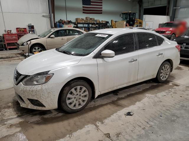 3N1AB7AP1HY217788 - 2017 NISSAN SENTRA S WHITE photo 1