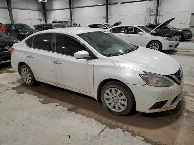 3N1AB7AP1HY217788 - 2017 NISSAN SENTRA S WHITE photo 4